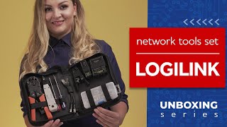 Logilink Network Tools Set PC WZ0030 UNBOXING [upl. by Atreb]