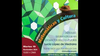 ARTEMAT Matemáticas en proyectos socioculturales [upl. by Juno]