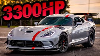 3300HP Turbo Viper quotKRATOSquot Roll Race Champion The Most Powerful Viper Ever [upl. by Land]