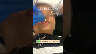 Lip Peeling Benefits [upl. by Nosnaj]