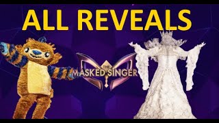 The Masked Singer Belgium All Reveals [upl. by Oler]