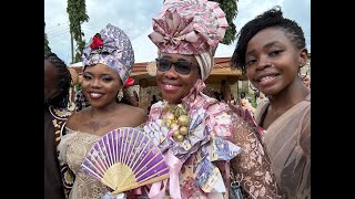 GRWM FOR MY TRADITIONAL WEDDING SEND OFF How it went down Wedding Series Vlog [upl. by Viafore]