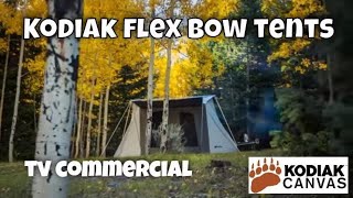 Kodiak Canvas Flex Bow Tent TV Commercial [upl. by Debbra]