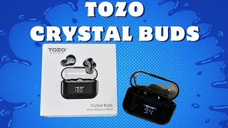 TOZO T18 Crystal Buds Unboxing And Review [upl. by Enitsenrae378]