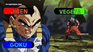 Goku SSJB amp Vegeta SSJB Vs Jiren  With Healthbars [upl. by Menides]