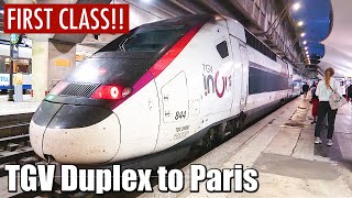 🇫🇷Riding the French Fastest Bullet Train TGV Duplex Rennes→Paris [upl. by Llemej]