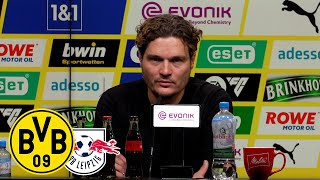 „Gute Energie auf dem Platz und im Stadion“  PK mit Terzic und Rose  BVB – Leipzig 23 [upl. by Stavro]