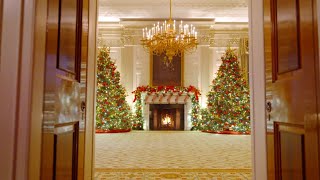 Holiday Decorations at the White House [upl. by Ursa]