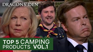 Top 5 Camping Products Pitched In The Den Vol 1  Dragons Den [upl. by Clynes]