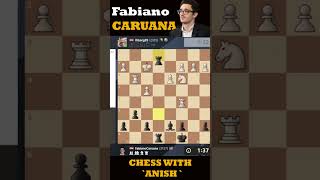 Fabiano Caruana Lost chess viralchess chessvideos [upl. by Warde]