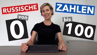 Russische Zahlen von 0 bis 100 [upl. by Angelle]