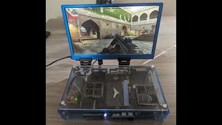 Installed a GPU into a computer that doesnt support it  V2 [upl. by Annodas893]