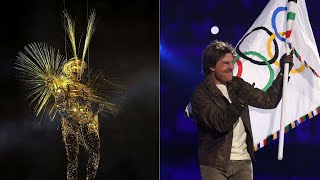 Golden Voyager amp Top Moments from the 2024 Olympics Closing Ceremony Fan Reactions [upl. by Earla49]