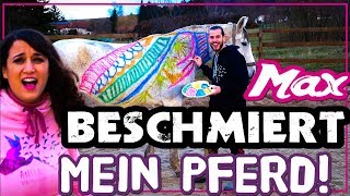 MAX BESCHMIERT MEIN PFERD [upl. by Kliman]