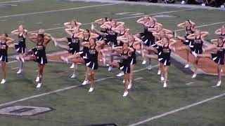 Northville Mustang pom pon squad performs during halftime of Plymouth game 9321 [upl. by Frederich]