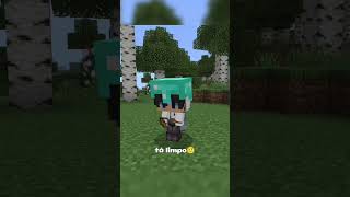 Se você pensar besteira😳🤨 minecraft seinscreve humor memes shorts [upl. by Darach]