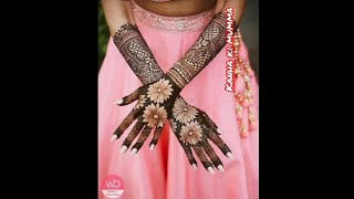 mehendi designs heena easymehendidesigns mehendidesign trendingvideo [upl. by Tonie]