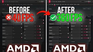 🔧HowTo Optimize AMD Radeon Settings For GAMING amp Performance The Ultimate GUIDE 2024 NEW ✅ [upl. by Neva658]