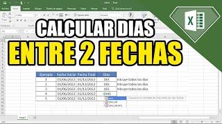 Como calcular los DIAS TRABAJADOS en EXCEL [upl. by Silvia]