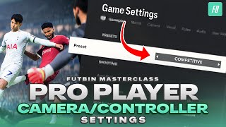 The BEST Controller amp Camera Settings for FC 24 Gameplay [upl. by Aratnahs]