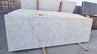 Colonial White Cutter Slabs 2cm [upl. by Icak]