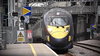 Trains at Stratford International HS1 100723 [upl. by Teador]