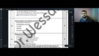 Physiology 3 Intercellular connections amp communications  MCQ [upl. by Eldoree]