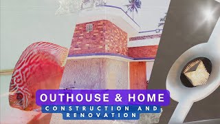 Completion of Outhouse Construction and House Renovation [upl. by Enutrof499]