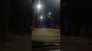 Margosa Road Malleswaram Bangalore Night Driving [upl. by Ssew]