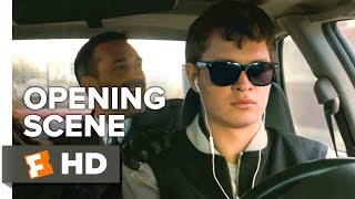 Baby Driver Opening Scene 2017  Movieclips Coming Soon [upl. by Manus]