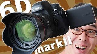 待望のバリアングルモニター付きフルサイズ一眼！Canon EOS 6D mark II がやってきた！ [upl. by Deegan]