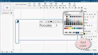 Focusky Tutorial：2 Methods to Add Text to the Shape [upl. by Marlea813]