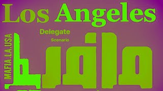 Mafia Game in LA  Delegate 03🎭11824👺 [upl. by Kcinemod]