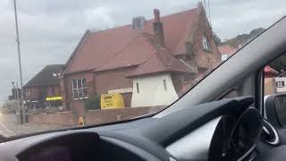 Me driving past Ferndown Fire Station [upl. by Streeto]