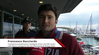 Salone Nautico l’atleta olimpico Bocciardo “Medaglia olimpica merito anche di chi mi ha sostenuto” [upl. by Sutphin]