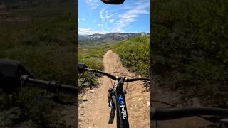 A fun TAHOE Flow Trail tahoe mountains mountainbike [upl. by Manley483]