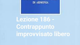 186  Contrappunto improvvisato libero [upl. by Ahsened]