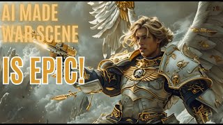 AIGenerated Chaos Ragnarök Angels VS Clowns amp Space Army  Epic War Short Film [upl. by Yendahc]