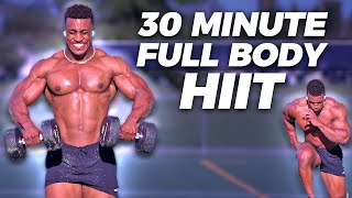 INTENSE 30 Minute Full Body Workout  Dumbbells Only Burn Fat amp Build Muscle [upl. by Savina]