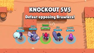 Brawl Stars  Unlocked 5v5 Knockout  Colt Gameplay [upl. by Auqinu]