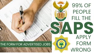 99 SUCCESS  𝙅𝙤𝙗 𝘼𝙥𝙥𝙡𝙞𝙘𝙖𝙩𝙞𝙤𝙣 𝙁𝙤𝙧𝙢  Download SAPS Jobs Forms below  South African Police Service [upl. by Ladnyk773]