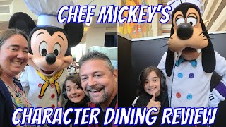 Chef Mickeys Character Dining at Disney Worlds Contemporary Resort Full Review [upl. by Shanda844]