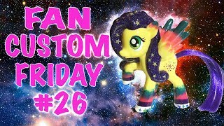 Fan Custom Friday 26  Custom OC Pony Giveaway FCF by MandaPanda Toy Collector [upl. by Sears919]