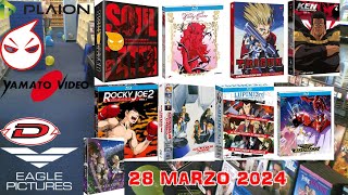 NUOVE USCITE ANIME HOME VIDEO 28 MARZO 24 [upl. by Corydon]