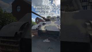 King Tiger in the Battle of the Bulge 1944 kingtiger battleofthebulge 1944 [upl. by Adnolay]