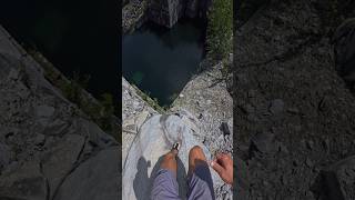 40M CLIFF JUMP RAW SHOT [upl. by Safire248]