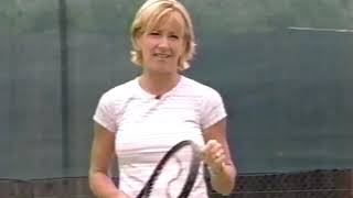 Chris Evert Tip on Return of Serve 2000 [upl. by Teillo]