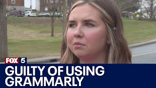 Grammarly use lands college kid on probation  FOX 5 News [upl. by Telrats]