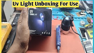 UV light unboxing for use  uv light se pest ko dry kare [upl. by Euphemia]