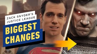 Justice League Snyder Cut All Differences From the Theatrical Version [upl. by Latsyrcal]